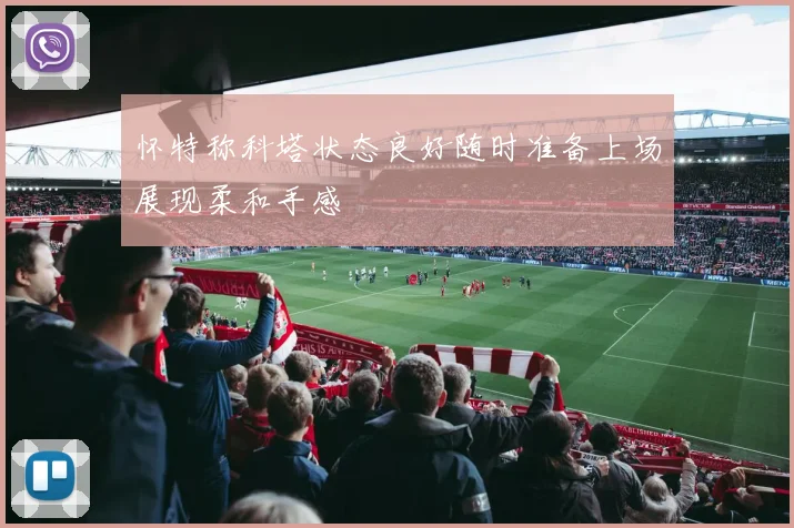 怀特称科塔状态良好随时准备上场展现柔和手感